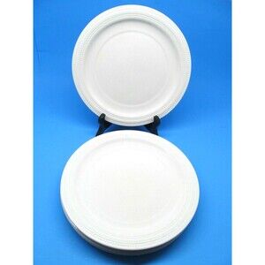 Artimino Town and Country  white Luncheon plates 9 1/4" Bundle of 4
